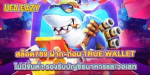 4.สล็อต789 ฝาก-ถอน true wallet ไม่มีขั้นต่ำ รองรับบัญชีธนาคารและวอเลท